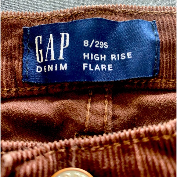 Gap High Rise Vintage Flare Corduroy Jeans - Picture 4 of 5